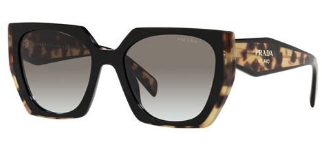 prada dark glasses|black Prada glasses women.